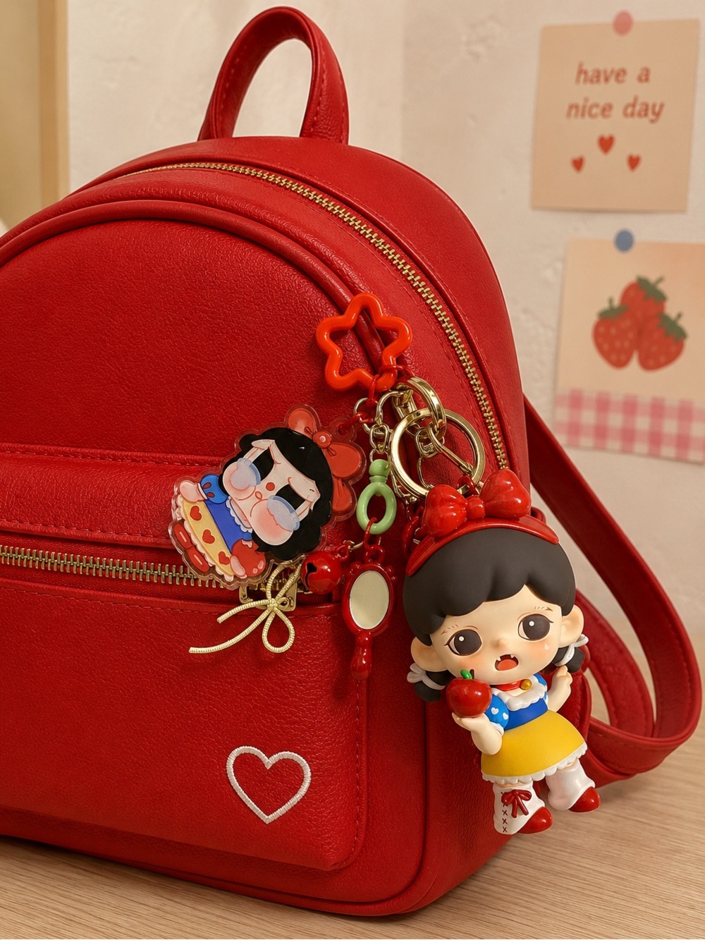 Zoraa Snow White Themed Bag Charm